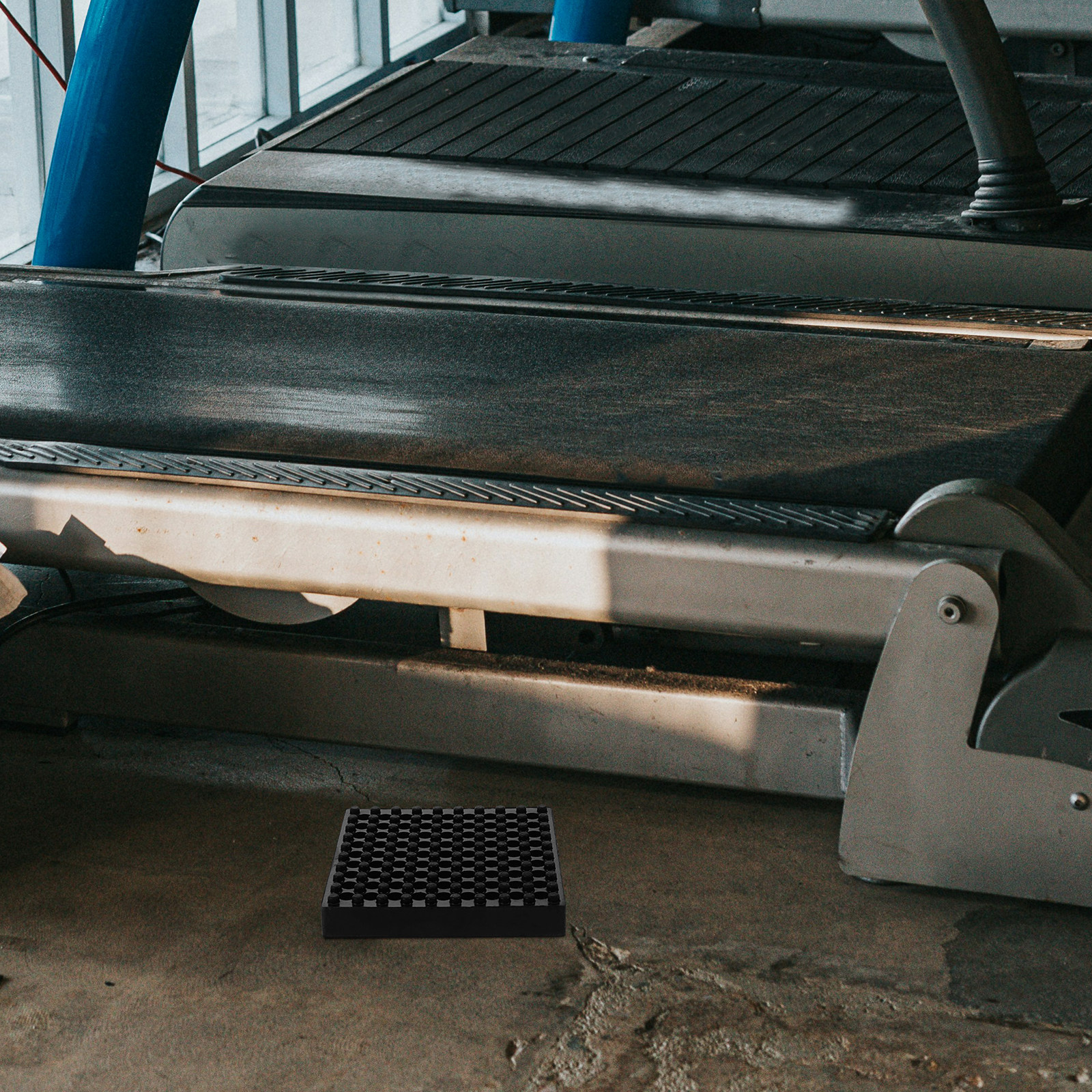 Home Gym Rubber Flooring - High Density Rubber Treadmill Mat Shock