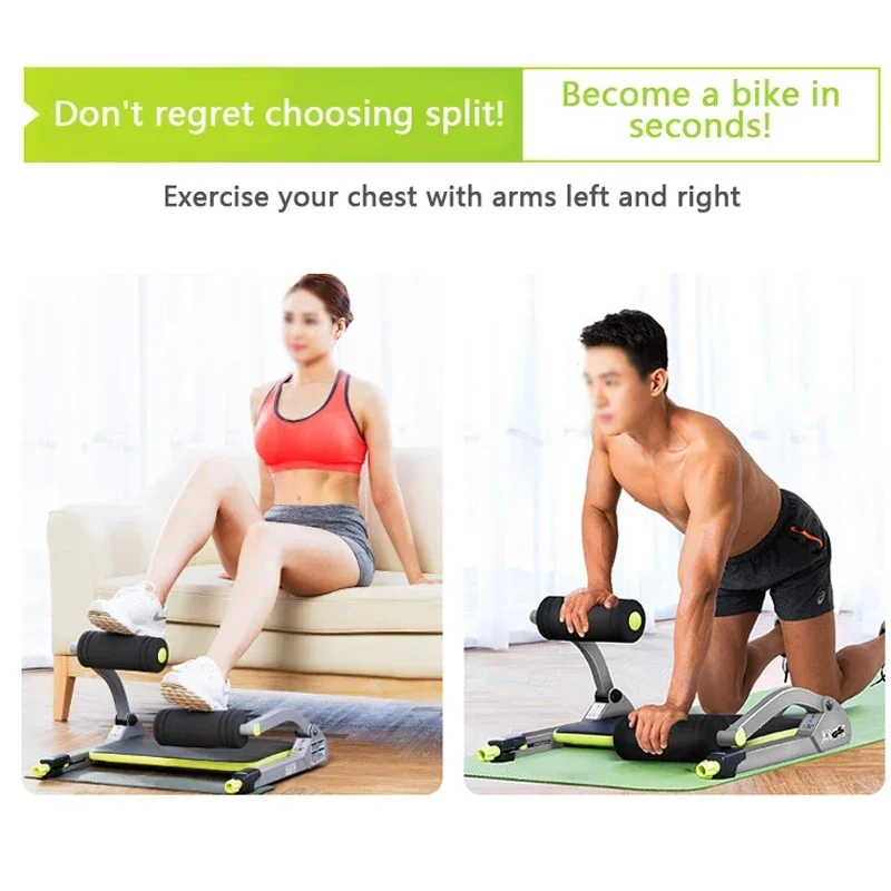 Home Gym Total Fitness - Upgrade Upgrade Abdominal Machine Exercise Equipment