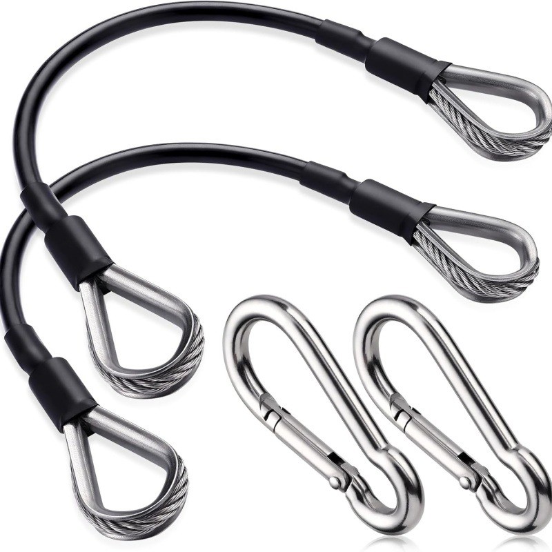 Home Gym Equipment Amazon - 1/2Pcs 25cm Gym Cable Extension Compatible