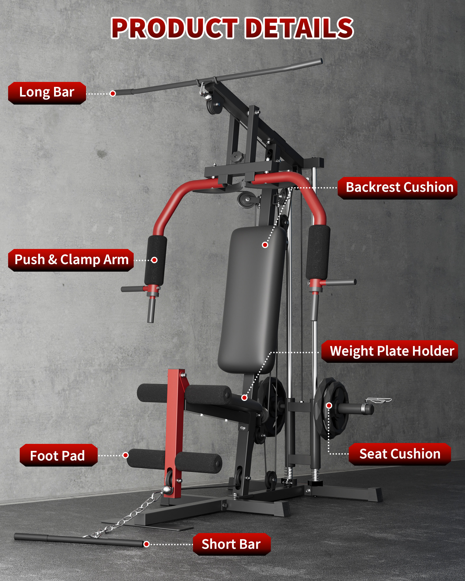 5-In-1 Multifunctional Home Gy - Home Gym Equipment Amazon avis et prix