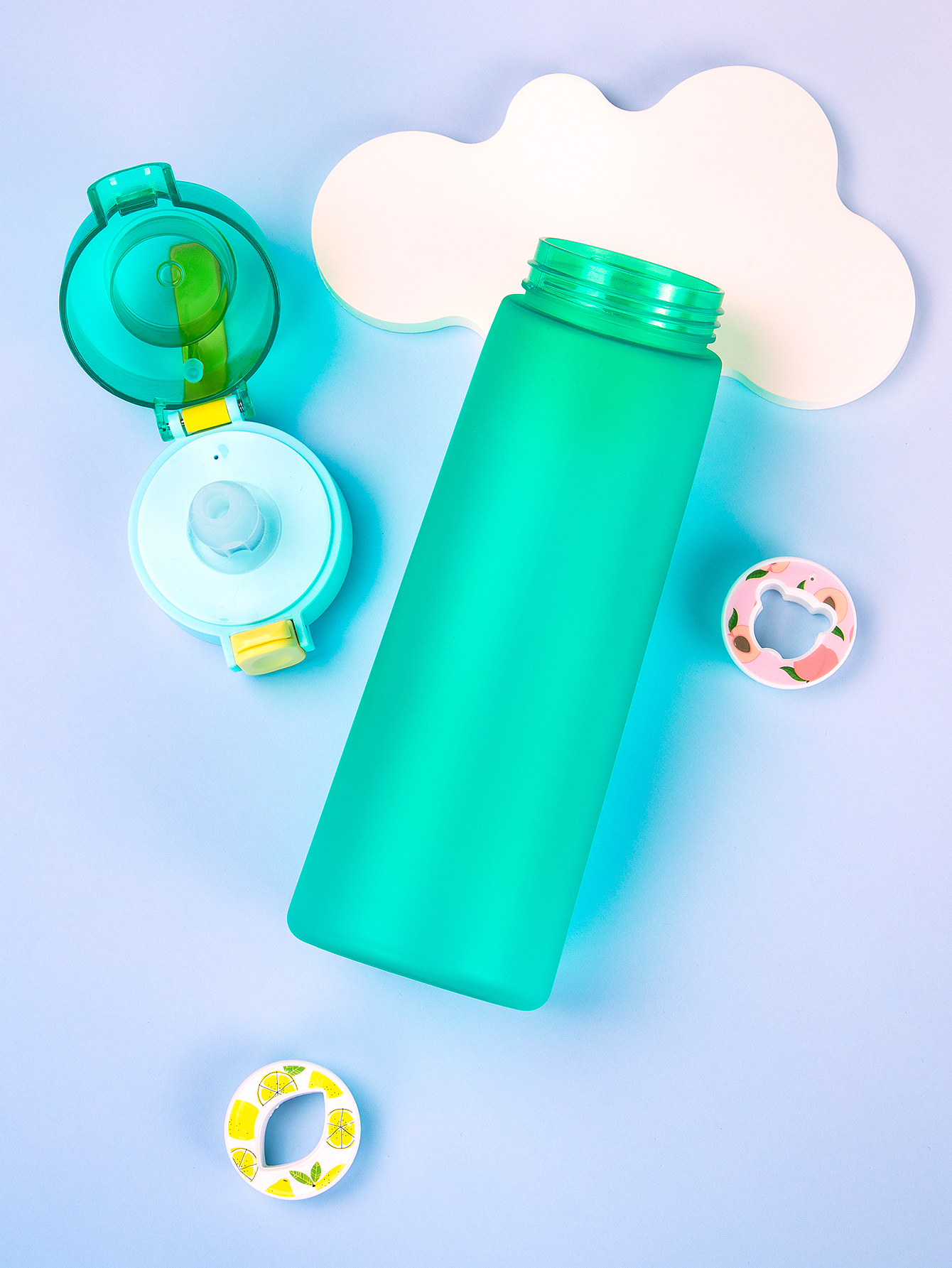 1pc Air Water Bottle With 1pc  - Home Gym Compact avis et prix