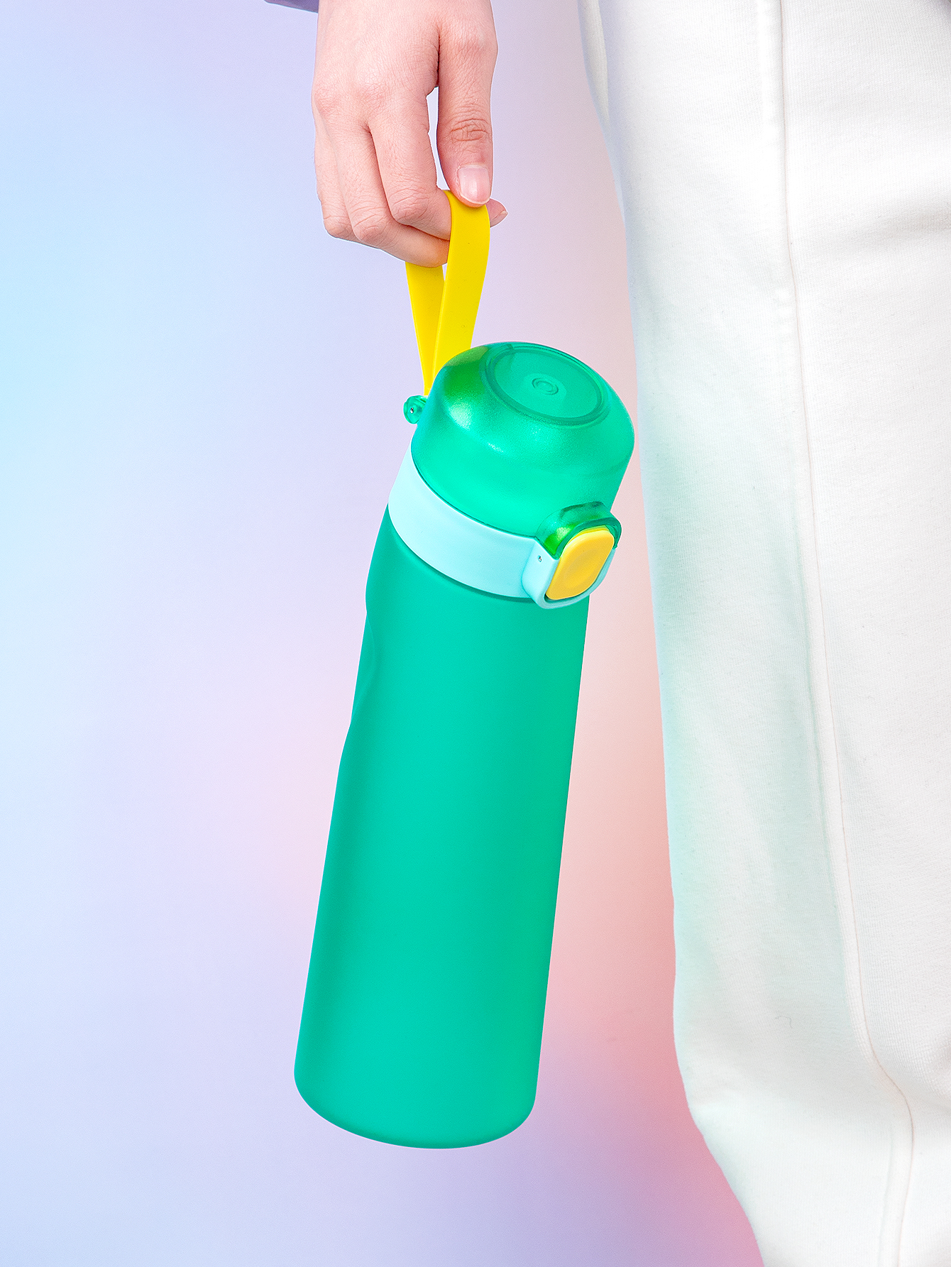 1pc Air Water Bottle With 1pc  - Home Gym Compact avis et prix