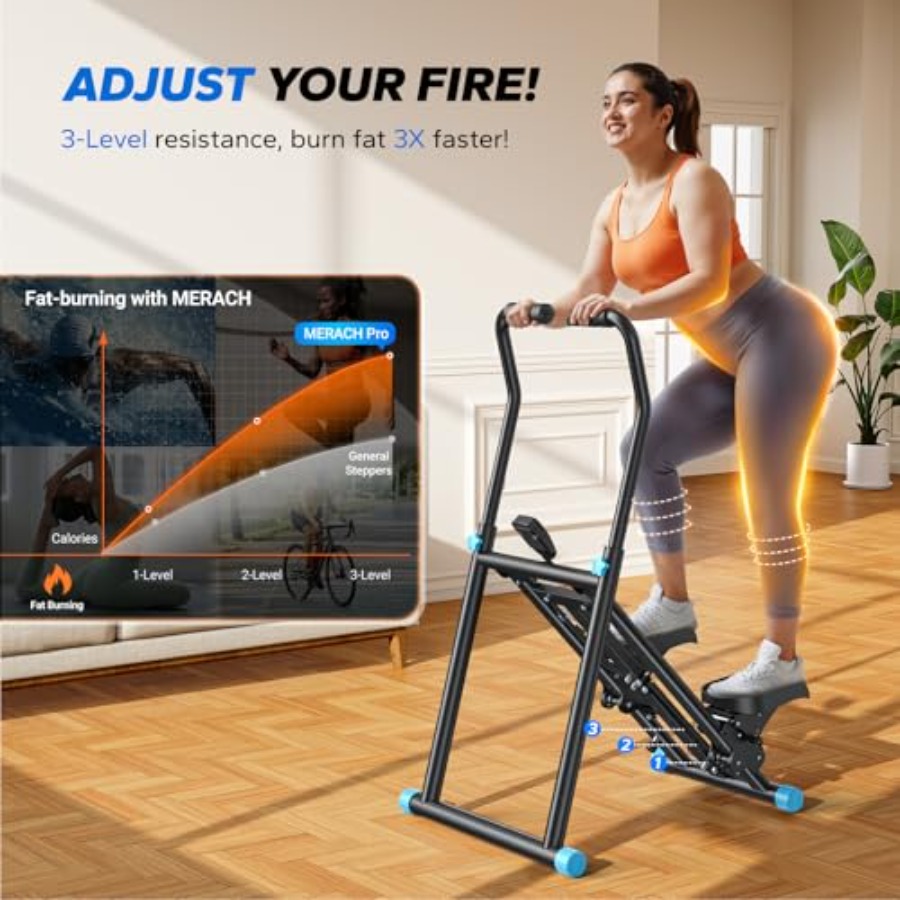Home gym stair stepper: steel  - Home Gym Compact avis et prix