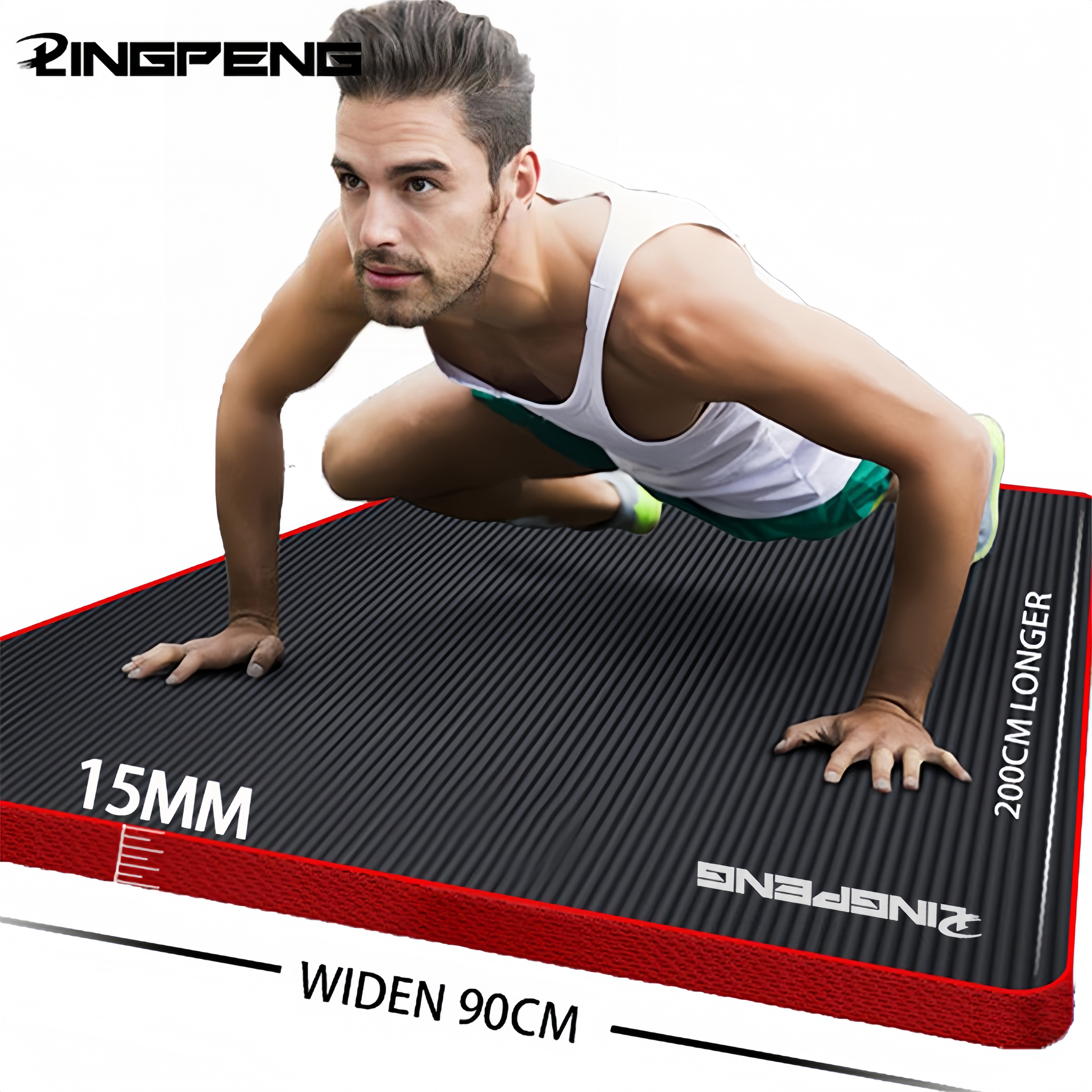 Yoga Mat Anti-skid Sports Fitn - Home Gym Rubber Flooring avis et prix
