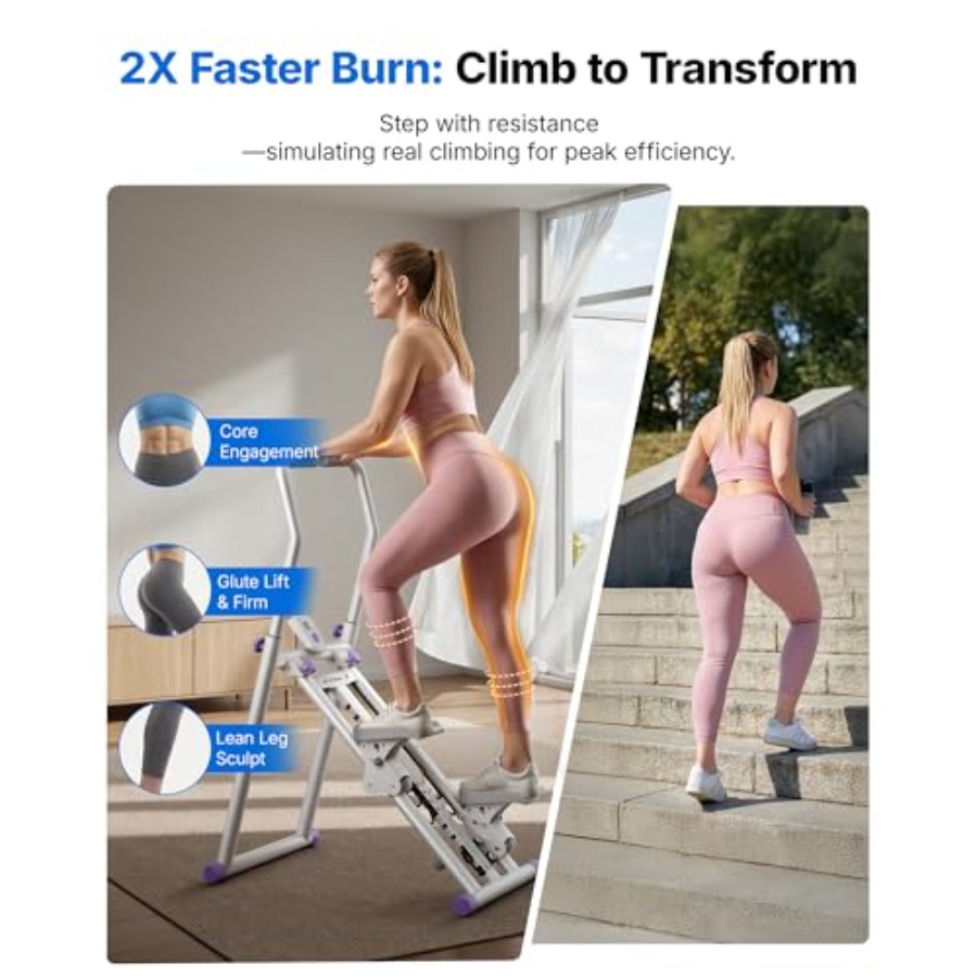 Home gym stair stepper: steel  - Home Gym Compact avis et prix