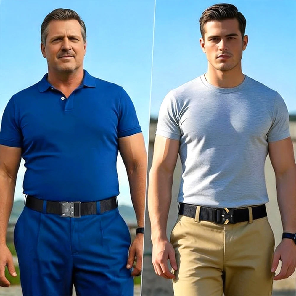 2PCS - Men's Tactical Belt, Ar - Battle Rope Heavy avis et prix