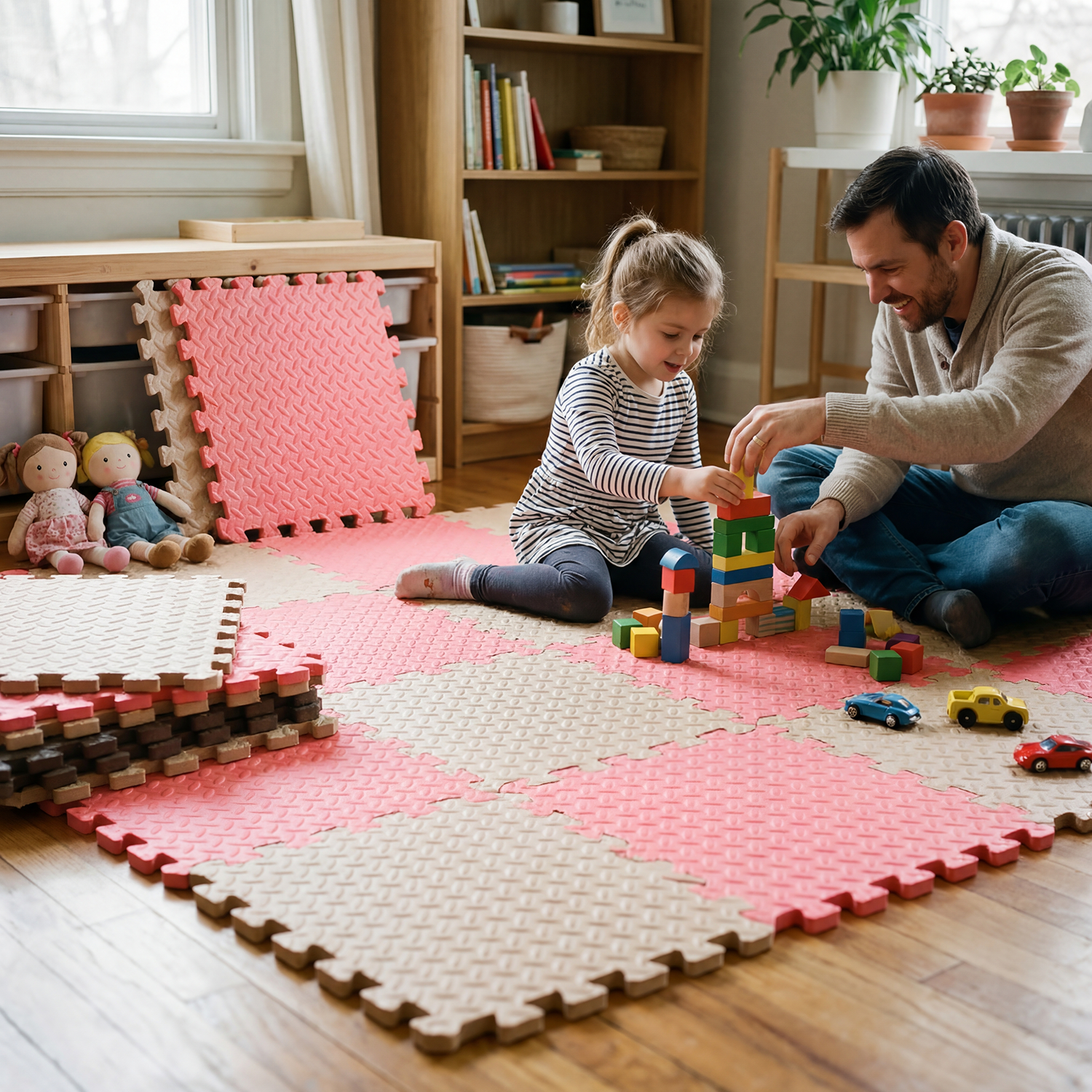 Large 60x60cm EVA Foam Mat 16P - Home Gym Equipment Amazon avis et prix
