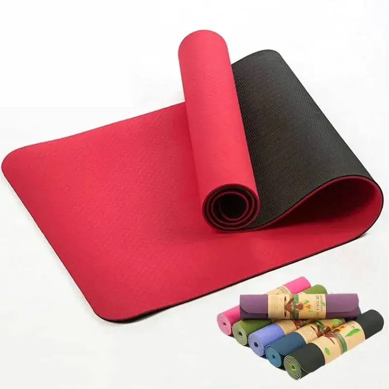 TPE Non-slip Yoga Mats Tastele - Home Gym Rubber Flooring avis et prix
