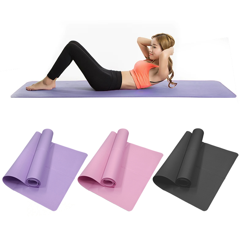 4MM Thick EVA Yoga Mats Anti-s - Home Gym Rubber Flooring avis et prix