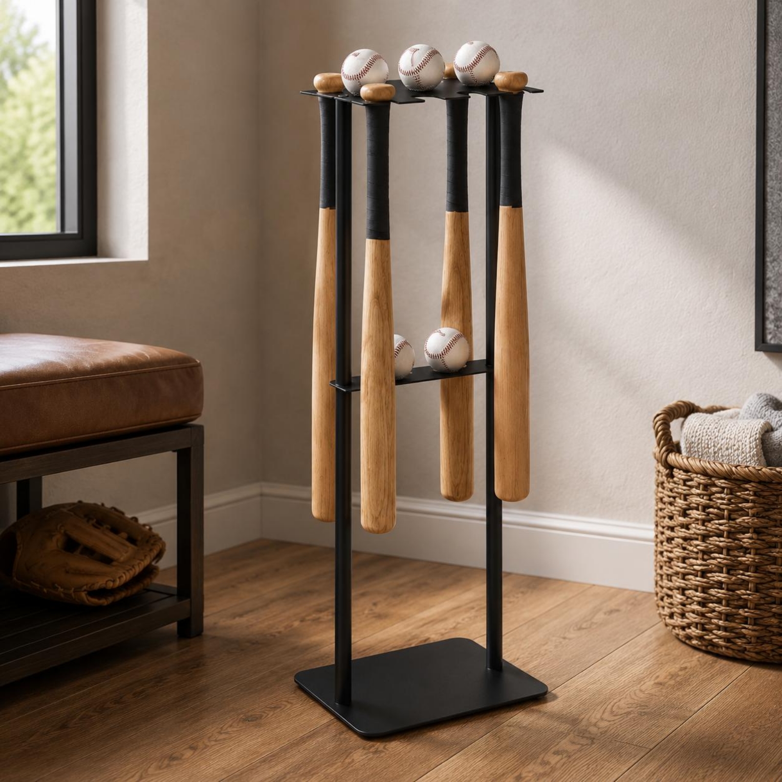 Metal Baseball Display Rack Mo - Home Gym Usa avis et prix
