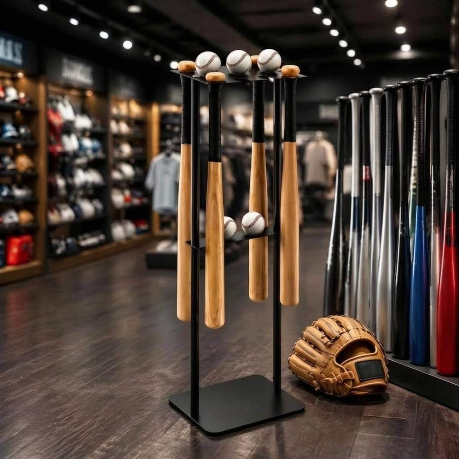 Metal Baseball Display Rack Mo - Home Gym Usa avis et prix