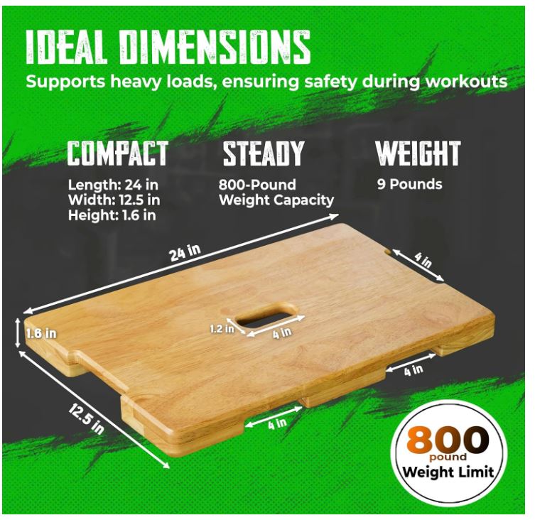 Wood Fitness Board Total Body  - Home Gym Total Fitness avis et prix